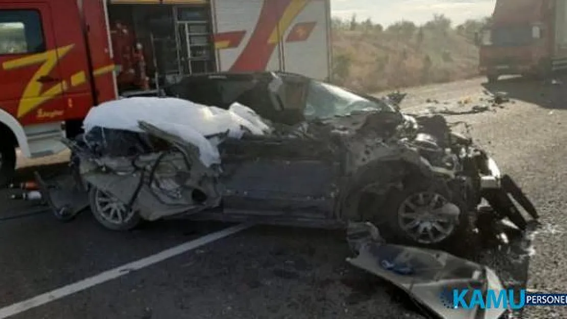 Ankara Çevre Yolu'nun İncek mevkisinde trafik kazası! 3 ölü, 3 yaralı