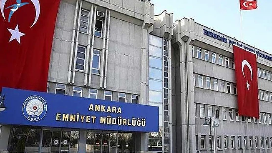 Ankara Emniyet Müdürlüğünde Görev Değişimi Yapıldı