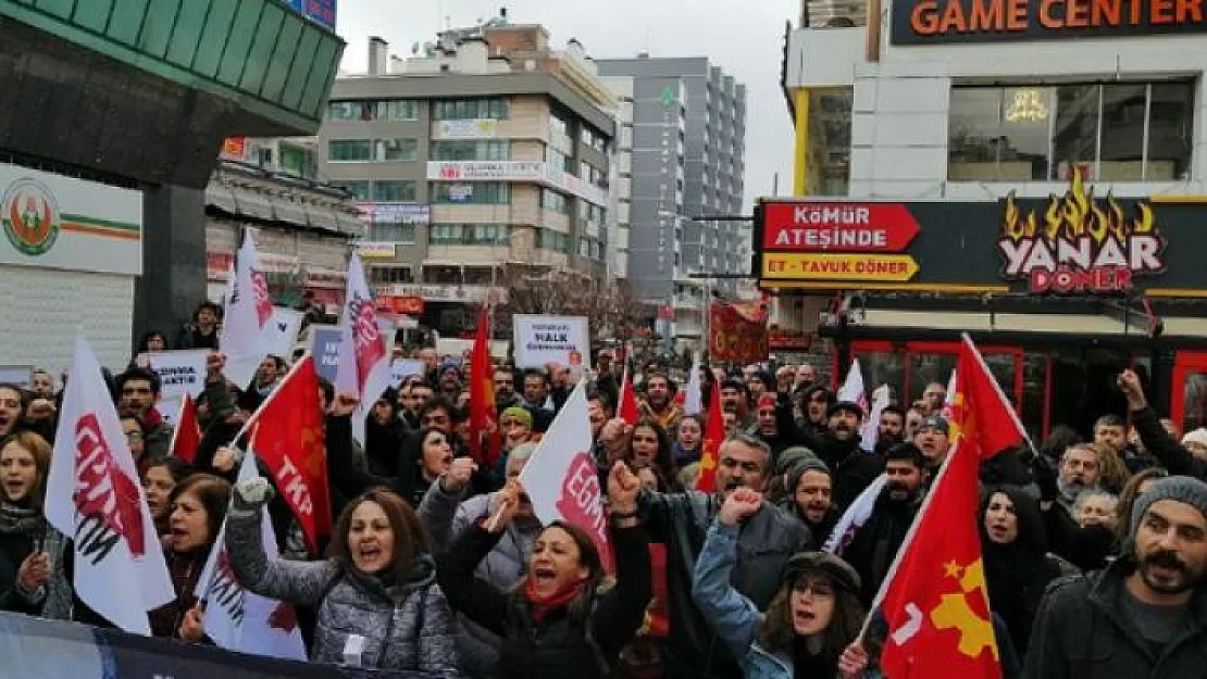 Ankara, İstanbul ve İzmir'de yüksek doğalgaz faturalarına karşı eylem yapıldı!