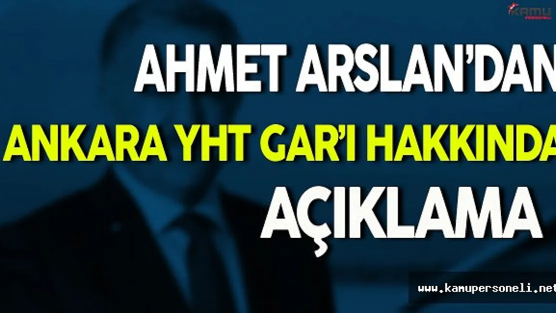 Ankara YHT Garı Yılda 15 Milyon Kişiye Hizmet Verecek