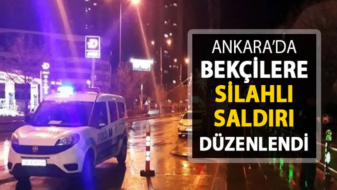 Ankara'da Kimlik Soran Bekçilere Silahlı Saldırı