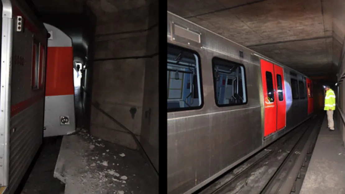 Ankara'da Metrolar Çarpıştı! Seferler İptal Edildi