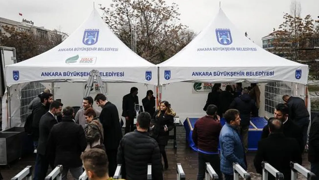 Ankara'da Meyve ve Sebze Tanzim atış Noktalarına Büyük İlgi