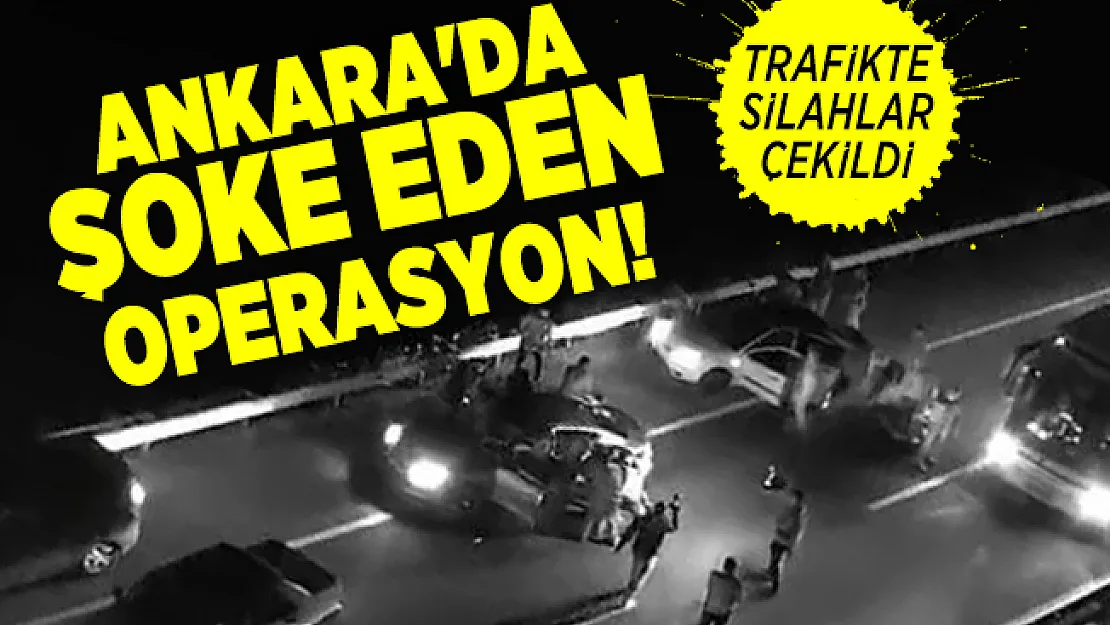 Ankara'da şoke eden operasyon! Çok sayıda silah ele geçirildi