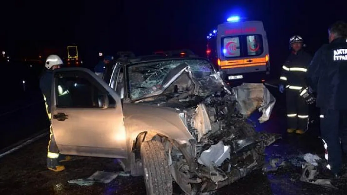 Antalya Akseki'de meydana gelen trafik kazasında1 kişi öldü