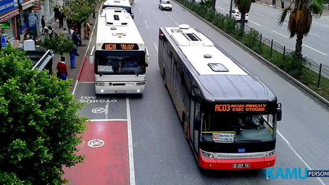 Antalya Büyükşehir Belediyesi Toplu Taşıma Ücretlerine Zam Yaptı!