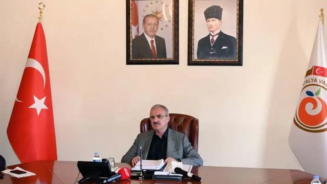Antalya Valiliği Koronavirüs Tedbirleri için yeni genelge yayınladı!