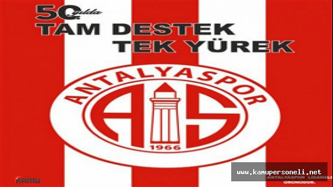 Antalyaspor Kulübü 50.Yılına Özel Bayrak Kampanyası Başlattı