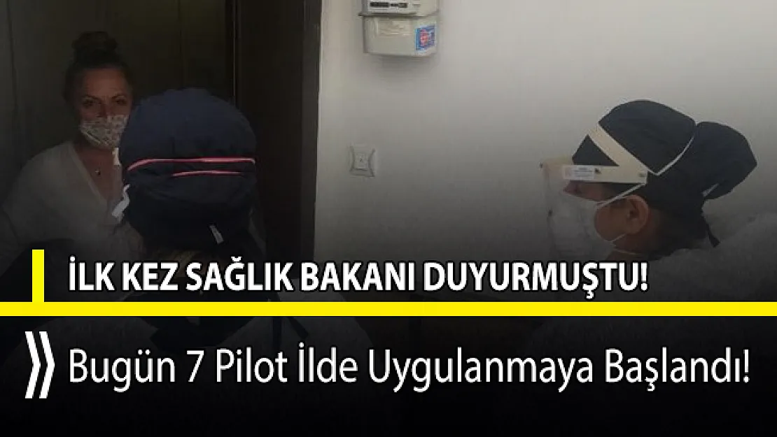 Antikor testi uygulaması başladı! Şimdilik 7 ilde uygulanıyor!