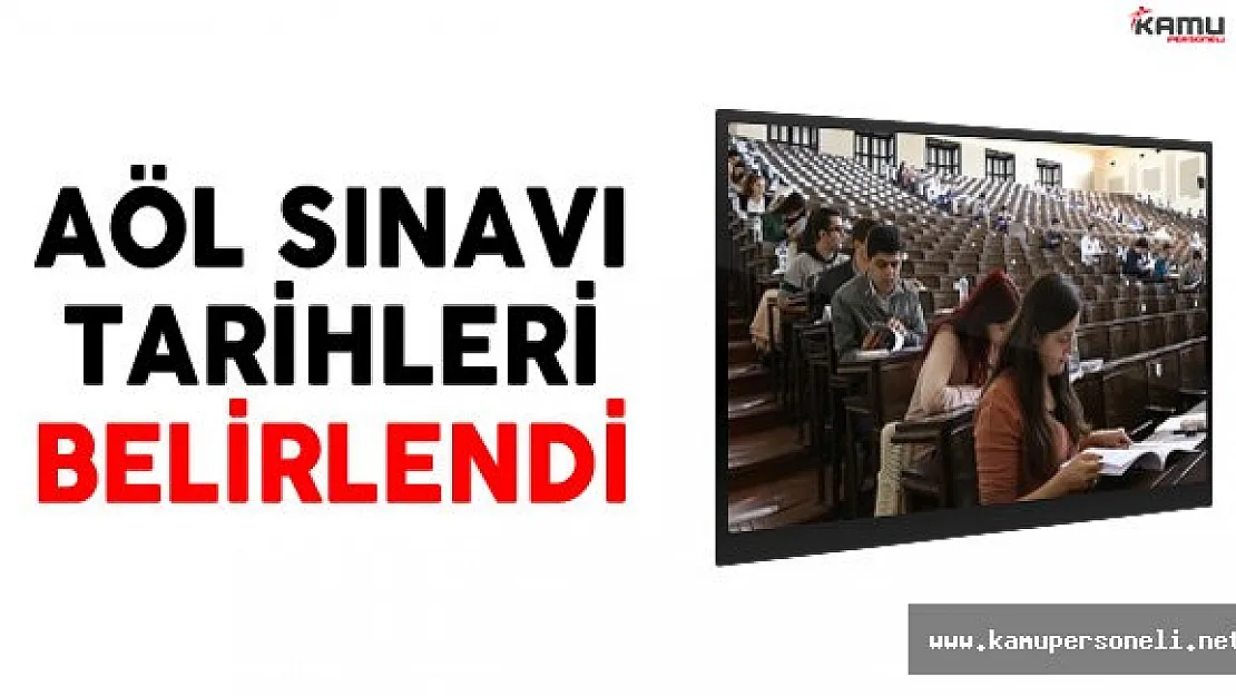 AÖL Sınavına Sayılı Günler Kaldı