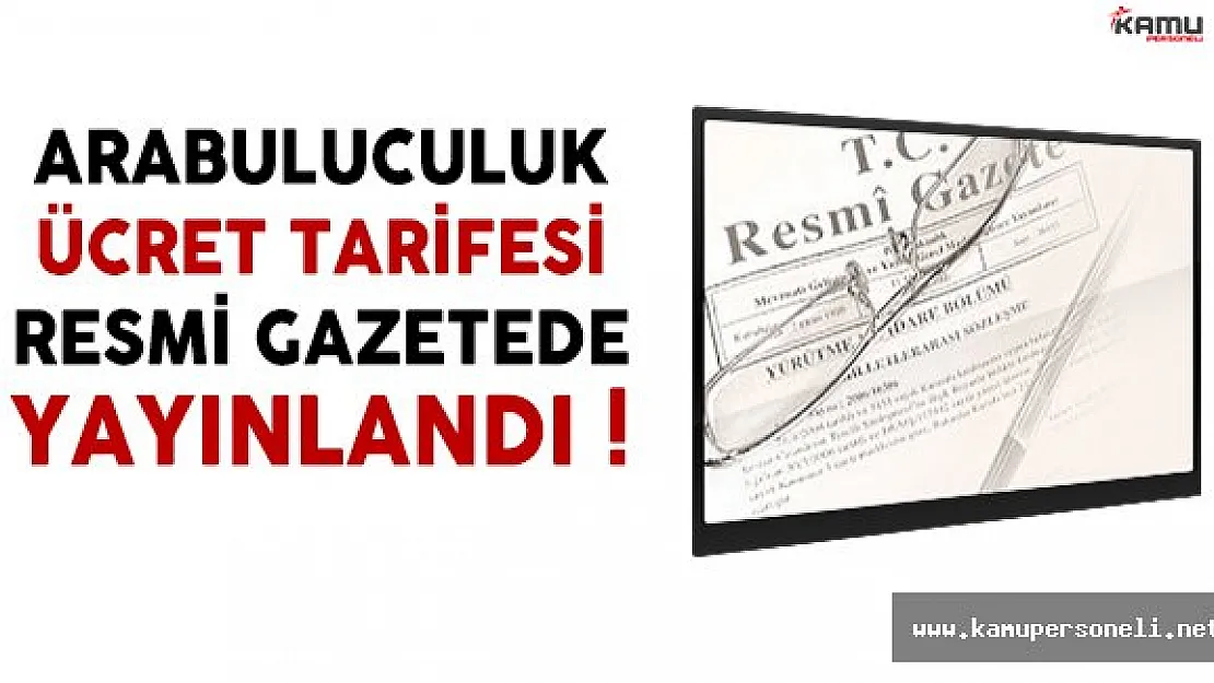 Arabuluculuk Ücret Tarifesi Resmi Gazetede Yayınlandı