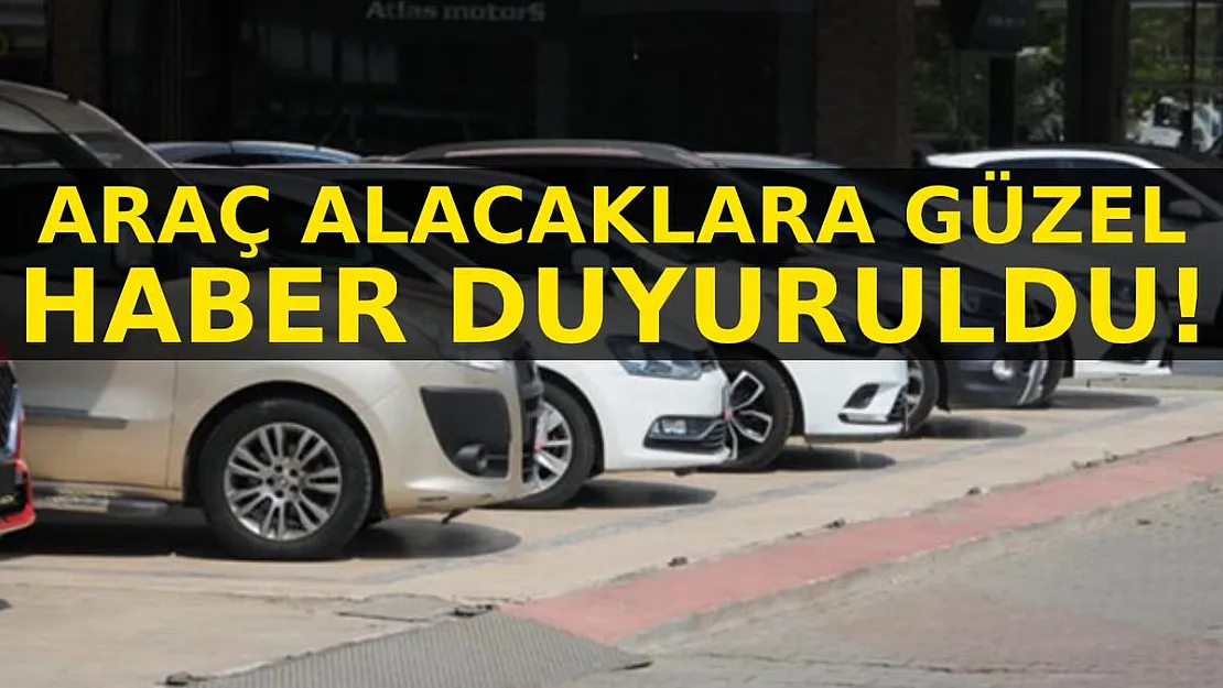 Araç alacaklara güzel haber geldi! Sıfır faiz fırsatı!