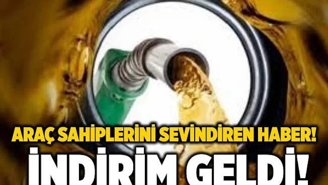 Araç sahiplerini sevindiren açıklama geldi! Benzin fiyatlarında indirim yapıldı!