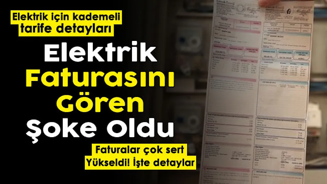 Aralık ayı elektrik faturasını gören şoke oldu! Kademeli tarife detayları belli oldu