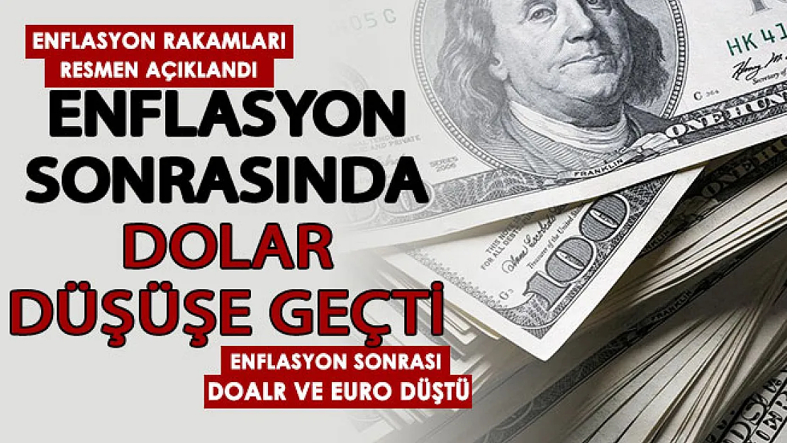 Aralık ayı enflasyonu açıklanınca Dolar düştü! İşte enflasyon sonrası 3 Ocak 2022 dolar ve euro fiyatları