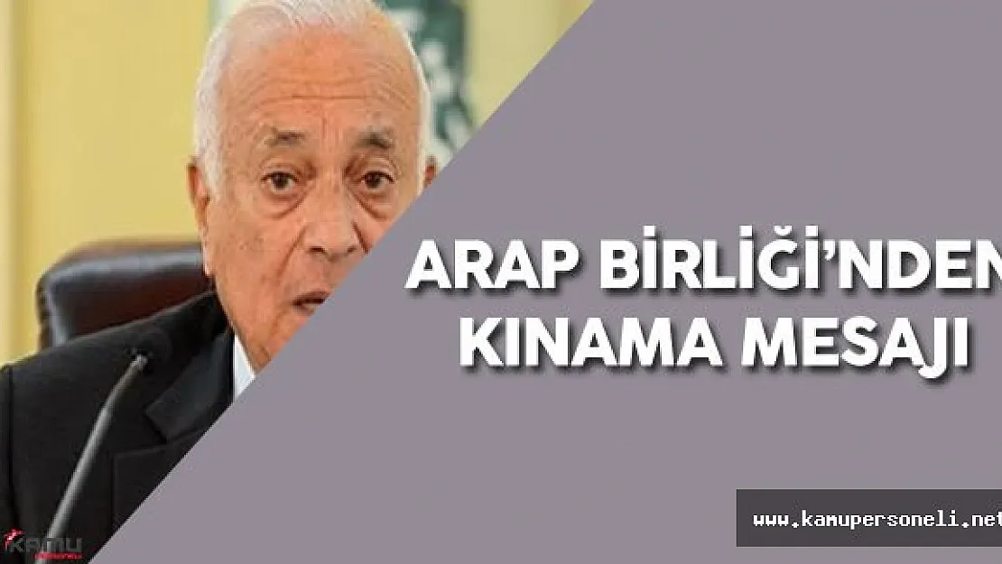 Arap Birliği Terör Saldırısını Kınadı