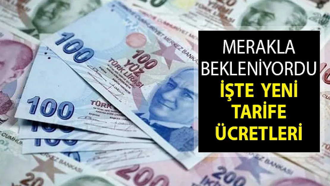 Artık Ücretli Oldu! İşte Yeni Tarife Ücretleri