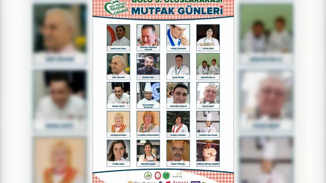 Aşçılar hünerlerini Bolu'da sergileyecek