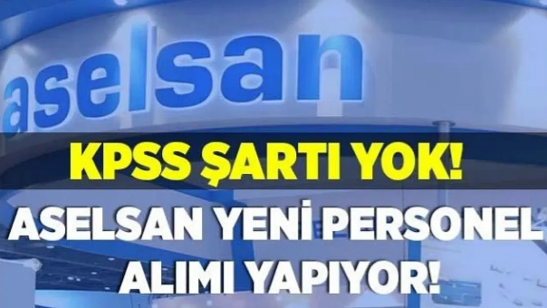 ASELSAN yüksek maaşla personel alımına başladı: KPSS şartı yok! ASELSAN online başvuru ekranı 2023