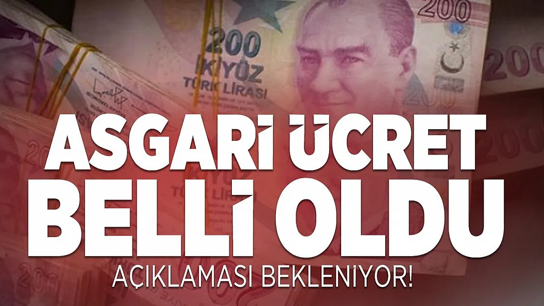 Asgari ücret belli oldu açıklaması bekleniyor! 2021 Asgari ücret zammı için kritik gün!