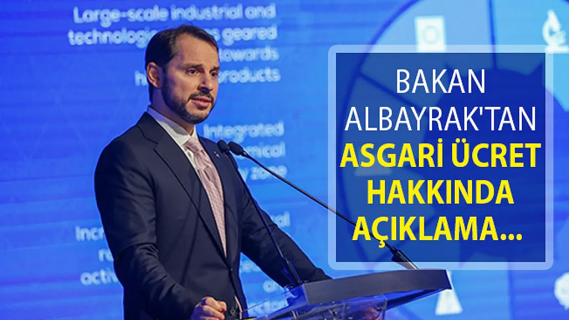 Asgari Ücret Hakkında Bakan Albayrak'tan Açıklama Geldi!- asgari ücrette son durum