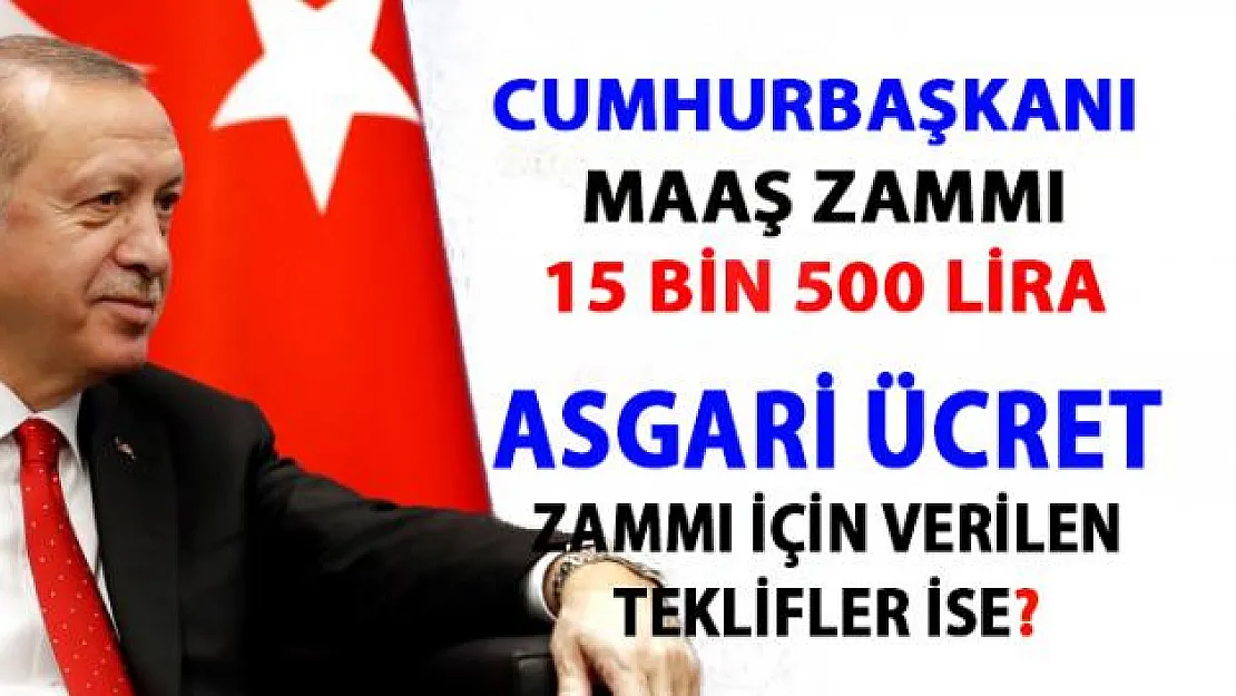 Asgari ücret için önerilen teklifler