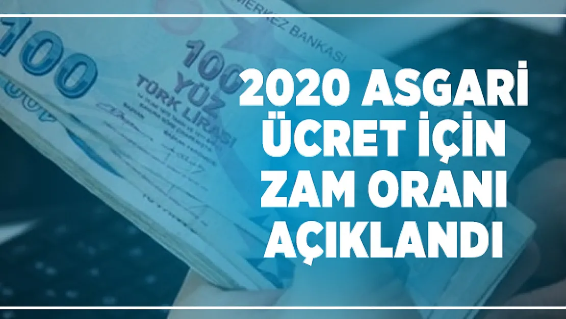 Asgari ücret zammı yüzde 9.06 oranında mı artacak? 2020'de asgari ücret ne kadar olacak?