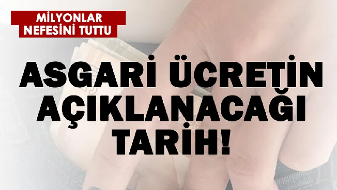 Asgari ücretin açıklanacağı tarih! TİSK duyurdu!