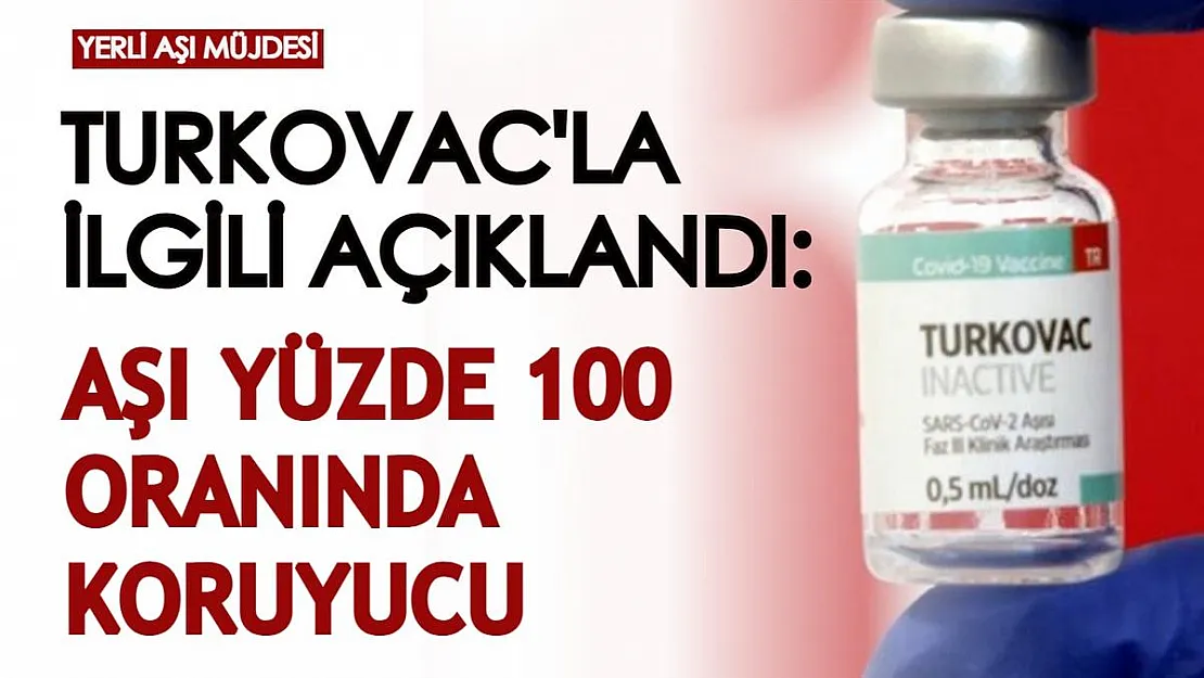 Aşı geliştiricisi milyonlarca kişiyle paylaştı: TURKOVAC yüzde 100 oranında koruyucu bir aşı