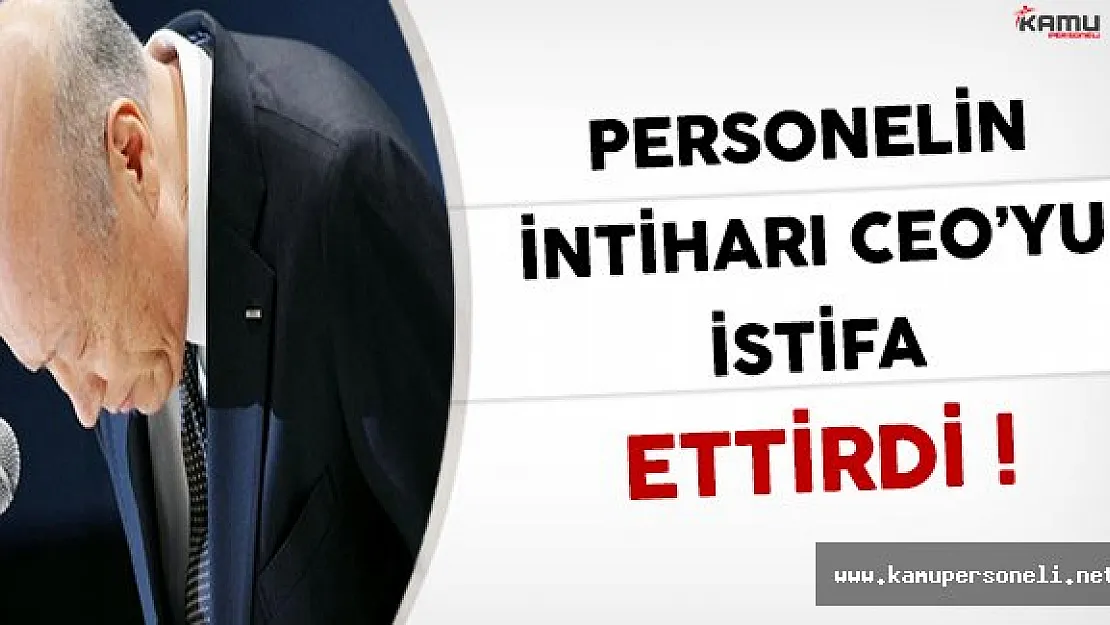 Aşırı Mesai'den İntihar Eden Personel CEO'ya İstifa Ettirdi