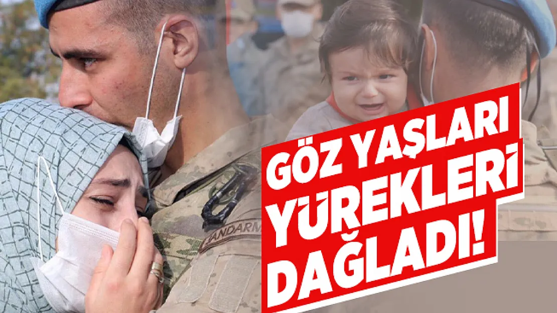 Asker vedası yürekleri dağladı!