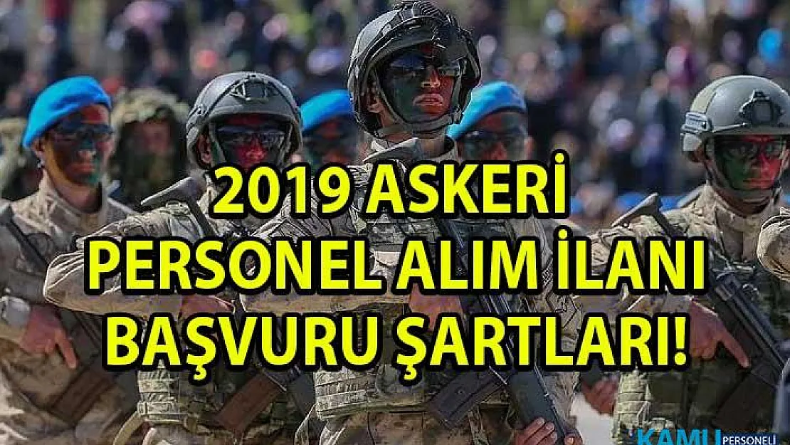 Askeri Personel alım ilanı başvuru şartları nelerdir? Uzman Erbaş Alımı ne zaman yapılacak?