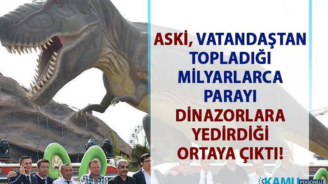 ASKİ, Vatandaştan toplanan paraları alt yapı çalışmaları yerine Ankapark'a yatırdığı ortaya çıktı!