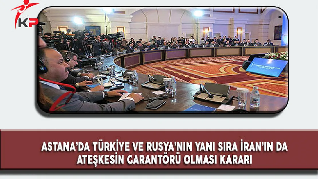 Astana Toplantısı'nda Ortak Karar