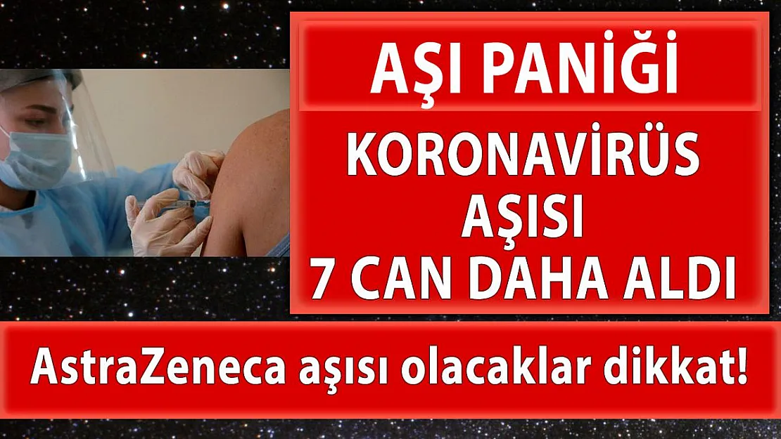 AstraZeneca aşısı olacaklar dikkat! Kanda pıhtılaşmaya neden oluyor