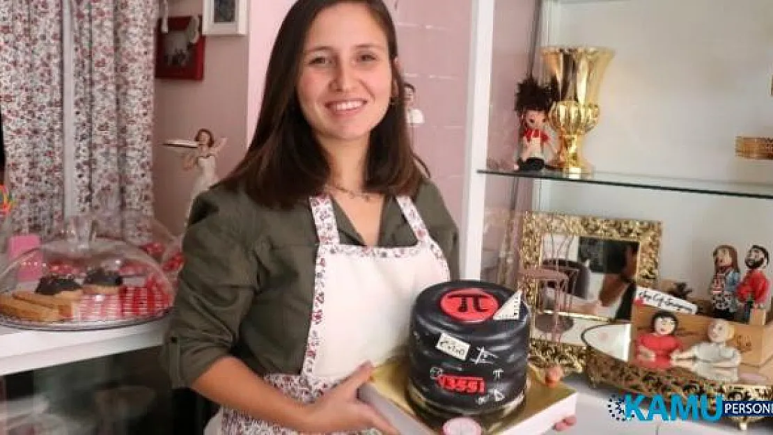 Atanamayan matematik öğretmeni mesleğini pastalarda yaşatıyor