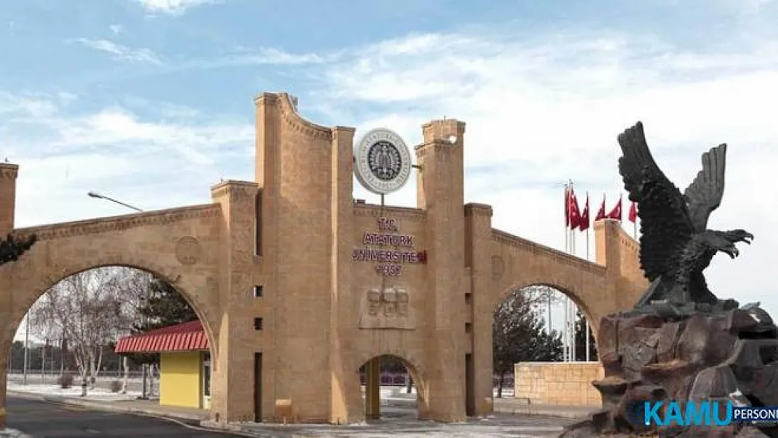 Atatürk Üniversitesi akademik personel alım ilanı! 84 öğretim üyesi personel alımı yapılacaktır!