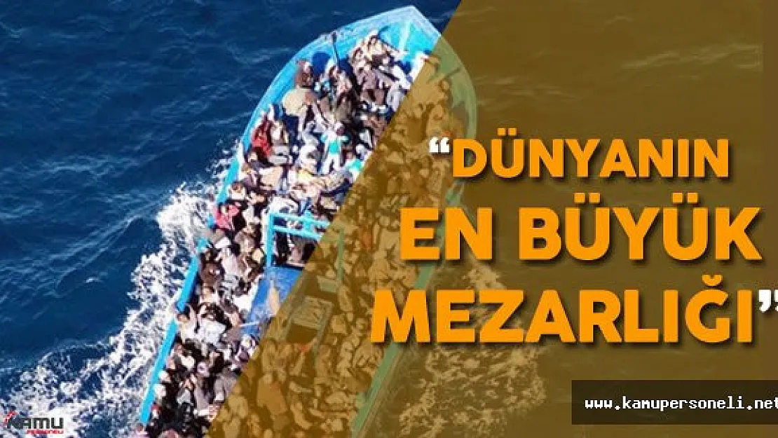 Atay Uslu: Akdeniz Bugün Dünyanın En Büyük Mezarlığı