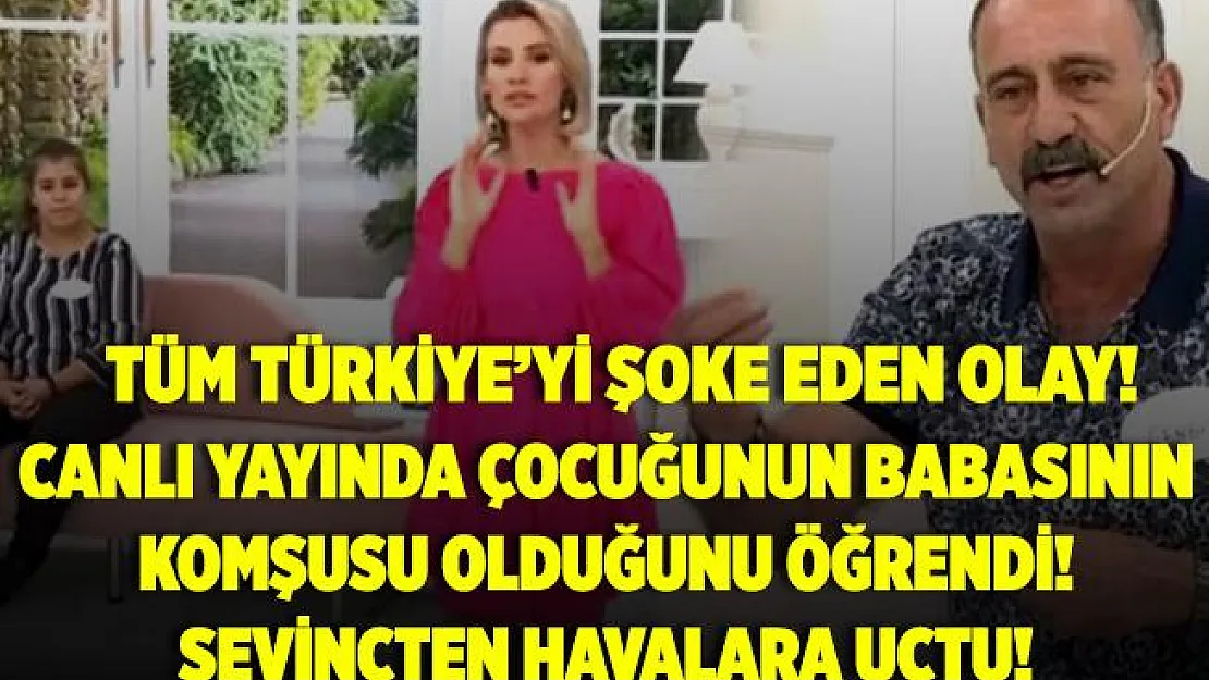 ATV Esra Erol'da tüm Türkiye'yi şoke eden olay! Çocuğunun babasının komşusu olduğu öğrenen kadın, kocasının yanında, "Şükür elhamdülillah diyorum" dedi!