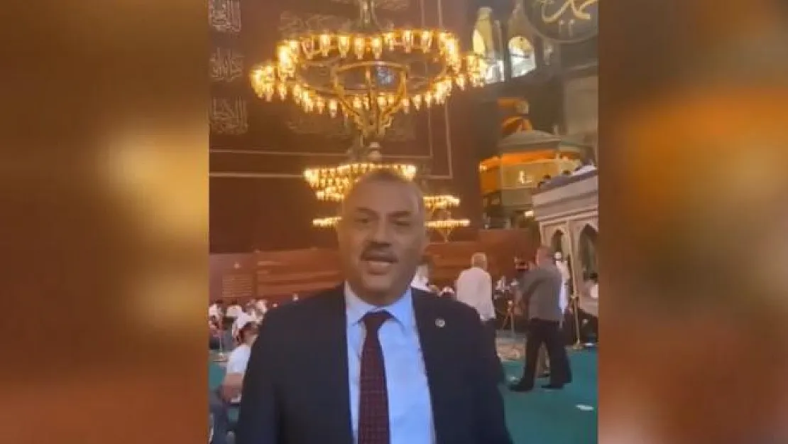 Ayasofya açılışına maskesiz katılan AKP'li vekilde koronavirüs çıktı!