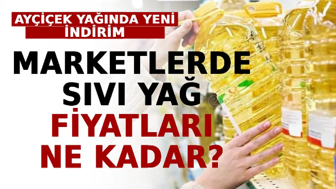 Ayçiçek Yağında Yeni İndirim! BİM, A101, Şok, Migros Sıvı Yağ Fiyatları Ne Kadar?