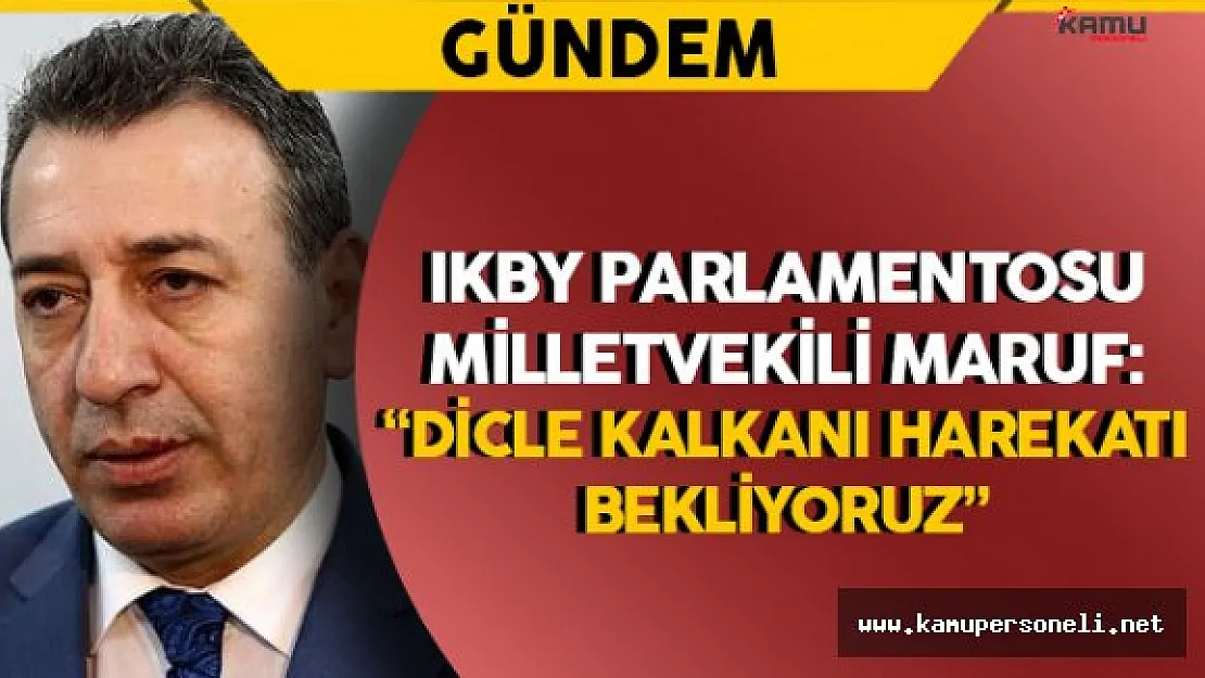 Aydın Maruf: &quotTürkiye'den Dicle Kalkanı Harekatı Bekliyoruz"