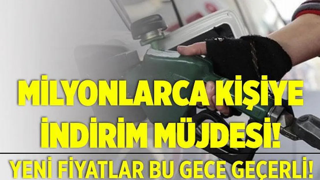 Az önce duyuruldu! Milyonlarca kişiye indirim müjdesi! Bu geceden itibaren indirimli fiyatlar geçerli olacak!