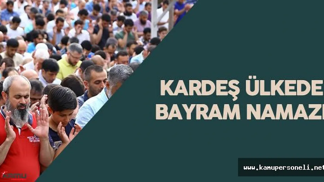 Azerbaycan'da Halk Ramazan Bayramı Namazı İçin Camilere Akın Etti