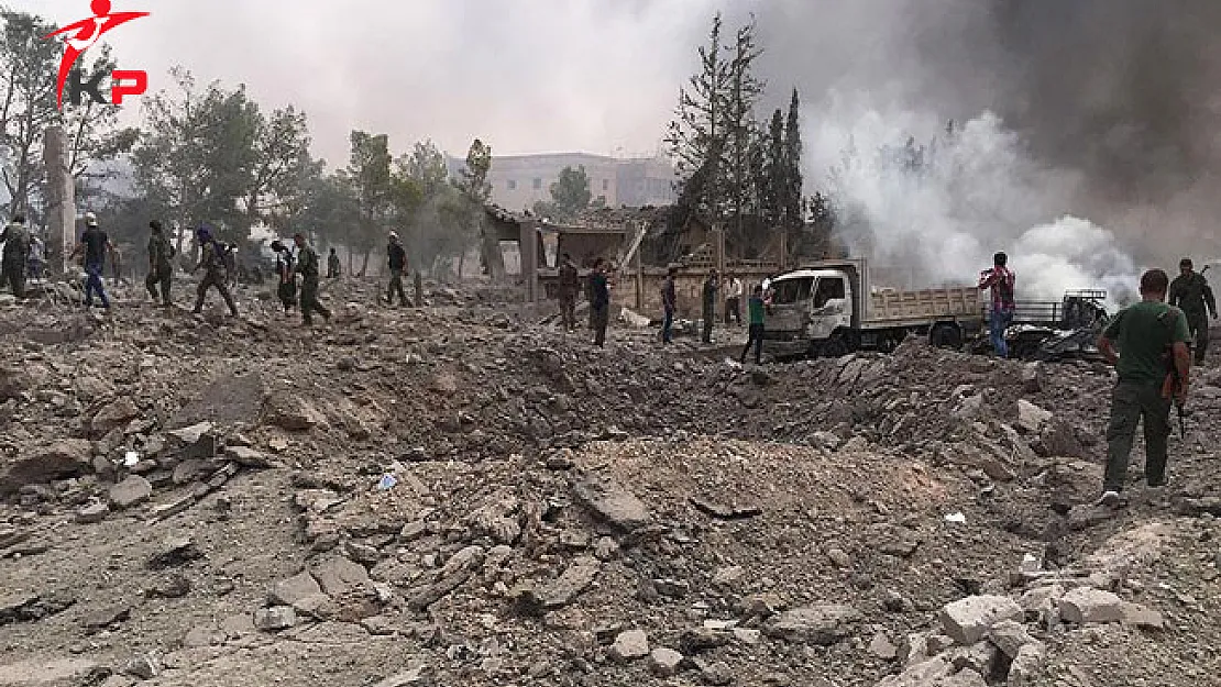 Bab'ın Kuzeyine Bombalı Araç Saldırısı Gerçekleştirildi (Ölü ve Yaralılar Var)