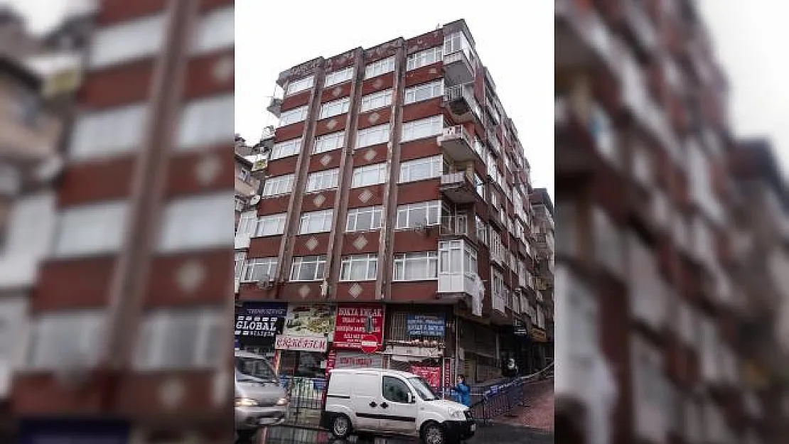 Bahçelievler'de 8 katlı bina boşaltıldı