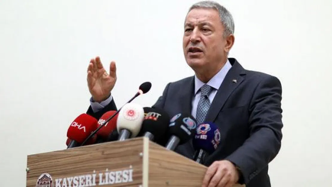 Bakan  Akar'dan Zehir Zemberek Açıklama: TSK envanterinde kimyasal silah yok!