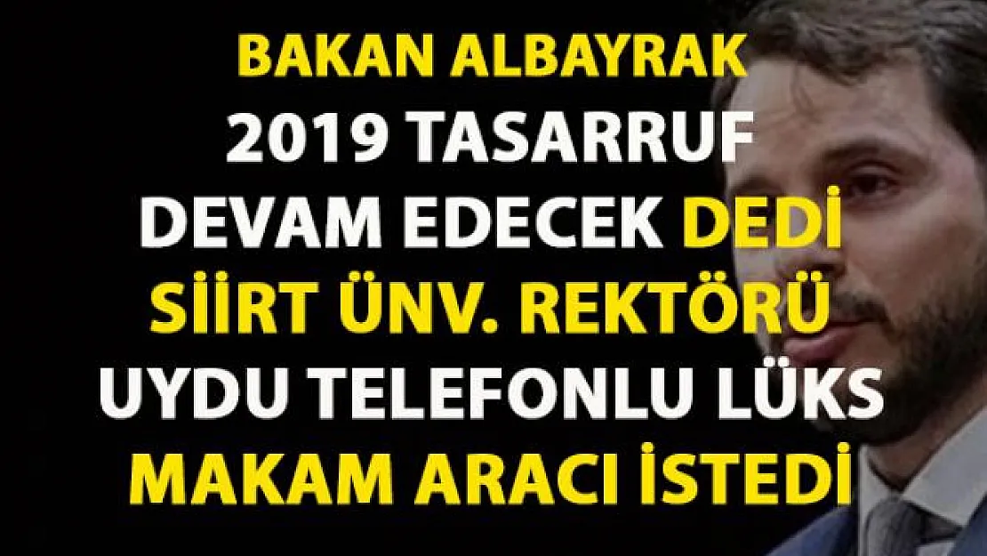 Bakan Albayrak, 2019'da enflasyon ve faiz düşecek dedi