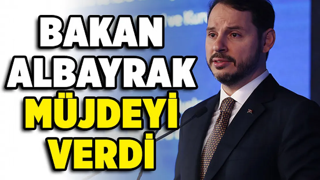 Bakan Albayrak müjdeyi bu sözlerle duyurdu!