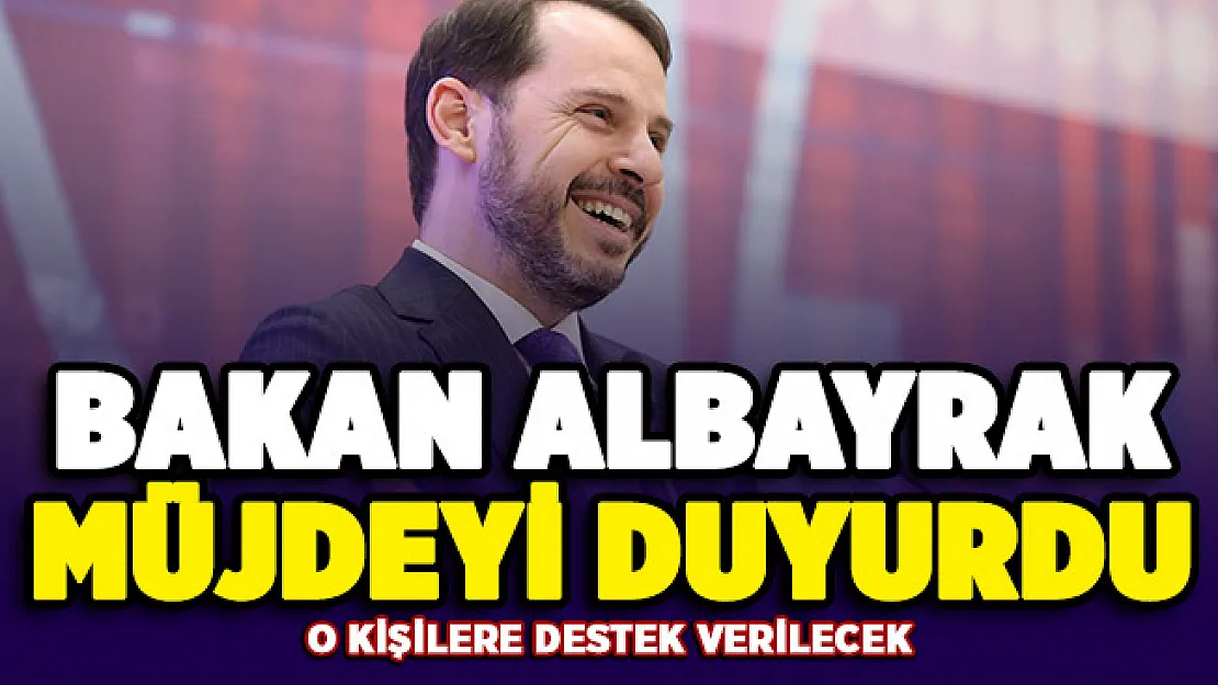 Bakan Albayrak müjdeyi duyurdu: O kişilere destek verilecek